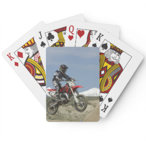 Idaho, Motocross Racing, Motorcycle Racing Poker Cards