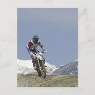 Idaho, Motocross Racing, Motorcycle Racing Postcard