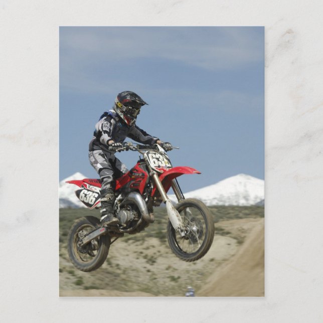 Idaho, Motocross Racing, Motorcycle Racing Postcard (Front)