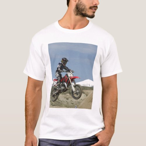 Idaho Motocross Racing Motorcycle Racing T_Shirt