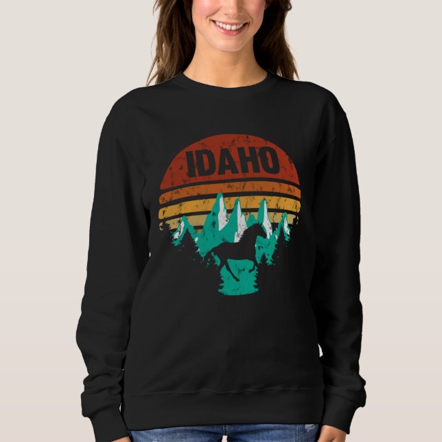 Idaho Mountains  For Resident Tourist And Visitor Sweatshirt (Front)