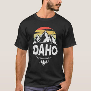 Idaho Mountains Resident Tourist And Visitor T-Shirt