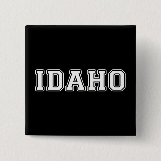 Idaho Pinback Button (Front)