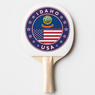 Idaho Ping Pong Paddle