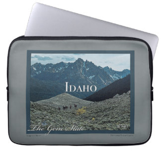 Idaho Poster Art Laptop Sleeve