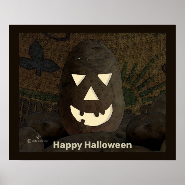 Idaho Potato Tato'lantern Poster (Front)