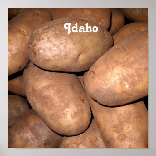 Idaho Potatoes Poster