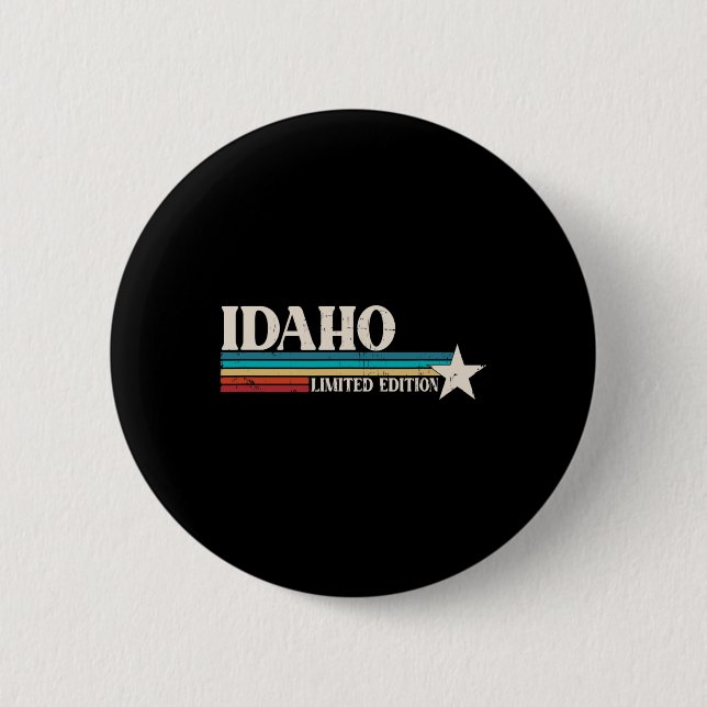 Idaho Retro  Button (Front)