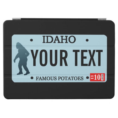 Idaho Sasquatch License Plate iPad Air Cover