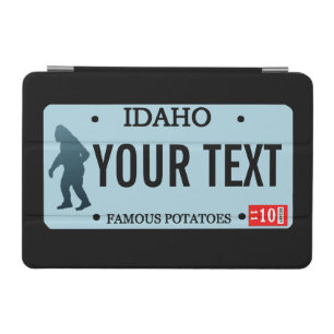 Idaho Sasquatch License Plate iPad Mini Cover