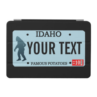 Idaho Sasquatch License Plate iPad Mini Cover