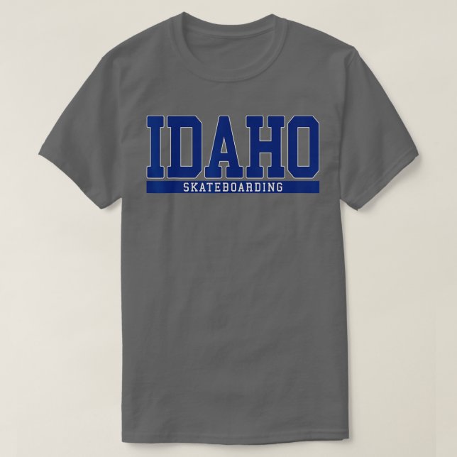 Idaho Skateboarding  T-Shirt (Design Front)