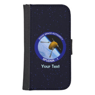 Idaho Space Program Satellite Spudnik - 1 Phone Wallet