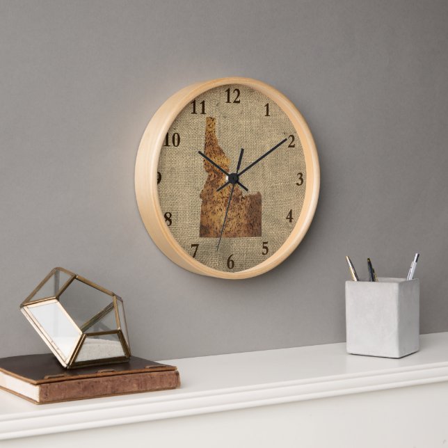 Idaho Spud Map Clock (Office)