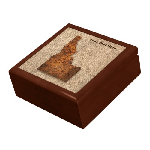 Idaho Spud Map Gift Box