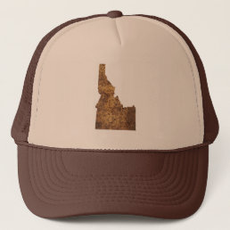 Idaho Spud Map Trucker Hat