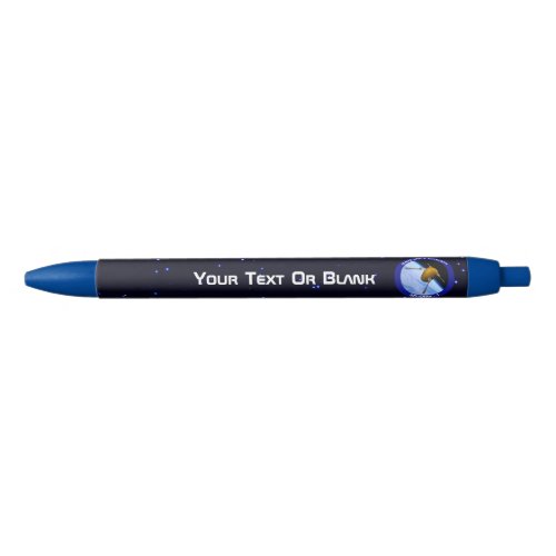 Idaho Spudnik Satellite Mission Patch Blue Ink Pen