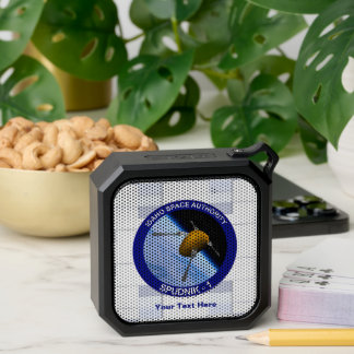 Idaho Spudnik Satellite Mission Patch Bluetooth Speaker