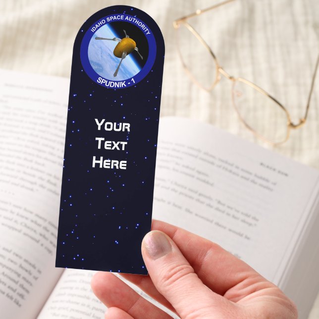 Idaho Spudnik Satellite Mission Patch Bookmarks (Hand)