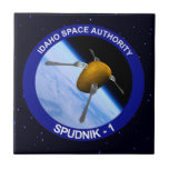Idaho Spudnik Satellite Mission Patch Ceramic Tile at Zazzle