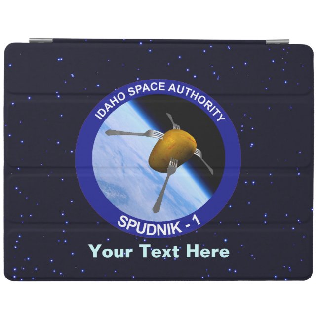 Idaho Spudnik Satellite Mission Patch iPad Smart Cover (Horizontal)