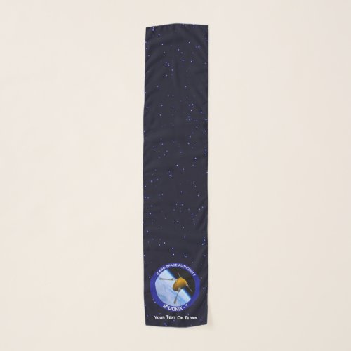 Idaho Spudnik Satellite Mission Patch Scarf