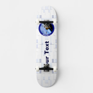 Idaho Spudnik Satellite Mission Patch Skateboard Deck