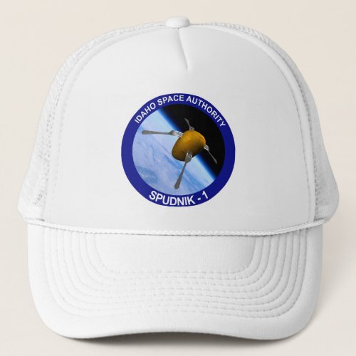 Idaho Spudnik Satellite Mission Patch Trucker Hat