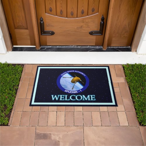 Idaho Spudnik Satellite Mission Patch _ Welcome Doormat