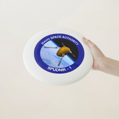 Idaho Spudnik Satellite Mission Patch Wham_O Frisbee