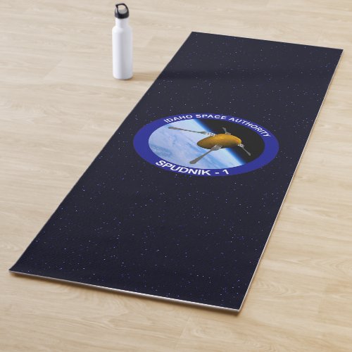 Idaho Spudnik Satellite Mission Patch Yoga Mat