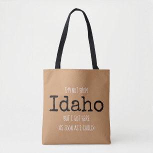 Idaho State Bag Souvenir Tote personalized