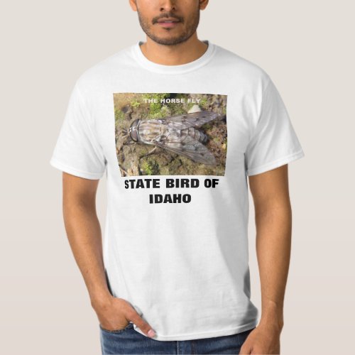 IDAHO STATE BIRD  THE HORSE FLY T SHIRT