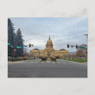Idaho State Capitol Building Boise Postcard