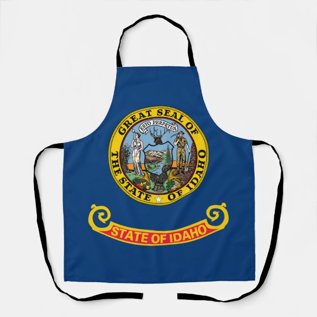 Idaho State Flag Apron (Front)