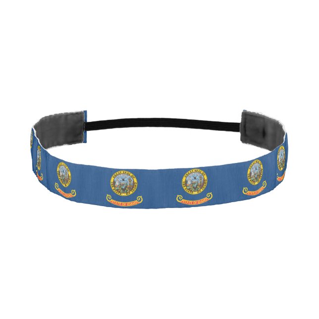 Idaho State Flag Athletic Headband (Front)
