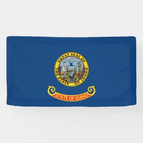 Idaho State Flag Banner