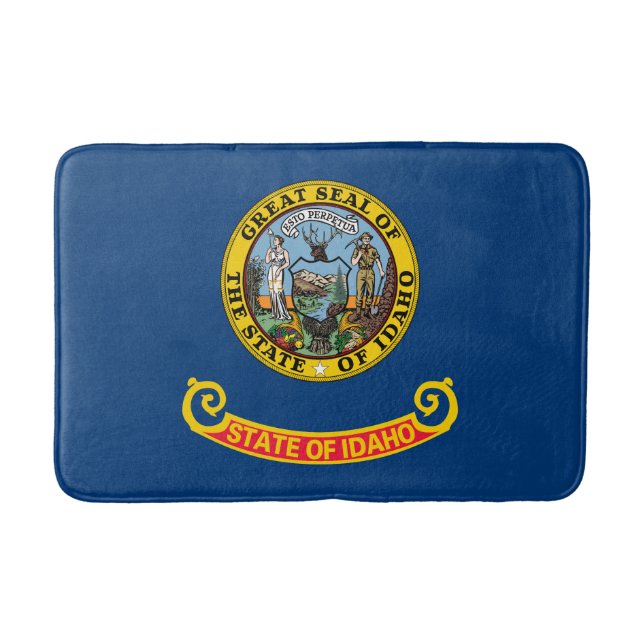 Idaho State Flag Bath Mat (Front)