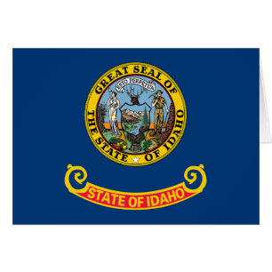 Idaho State Flag Cards