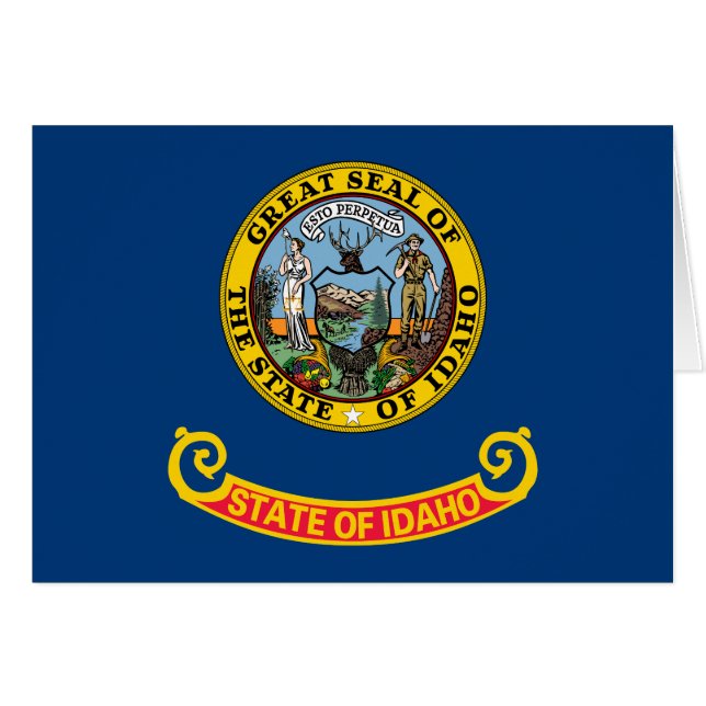 Idaho State Flag Cards (Front Horizontal)