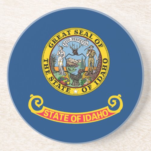 Idaho State Flag Coaster