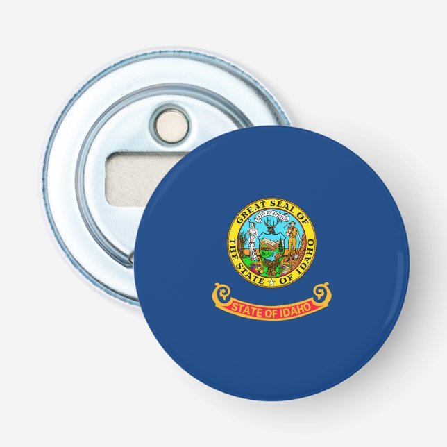 Idaho State Flag Design Bottle Opener (Front)