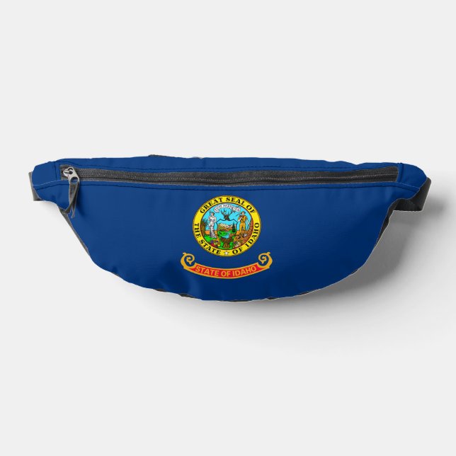 Idaho State Flag Design Fanny Pack (Lay Down)