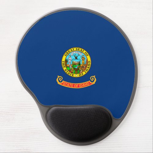 Idaho State Flag Design Gel Mouse Pad