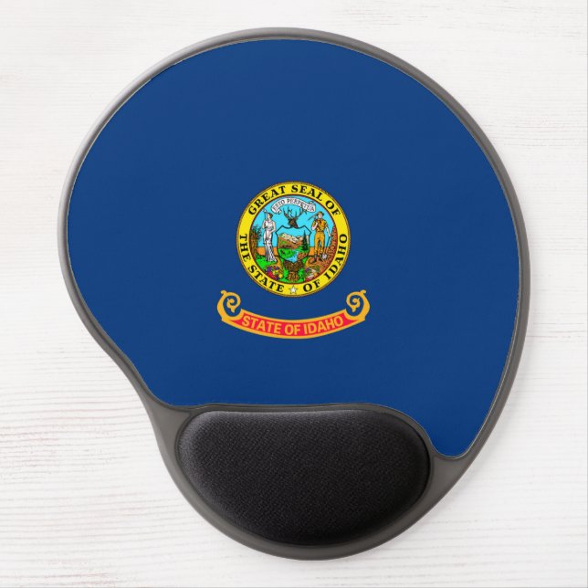 Idaho State Flag Design Gel Mouse Pad (Front)