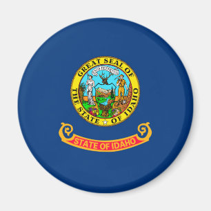 Idaho State Flag Design Magnet