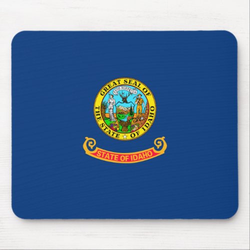 Idaho State Flag Design Mouse Pad