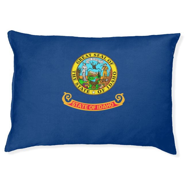 Idaho State Flag Design Pet Bed (Front)