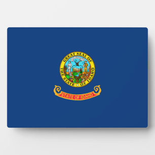 Idaho State Flag Design Plaque