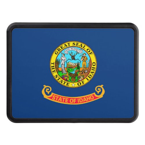 Idaho State Flag Design Tow Hitch Cover